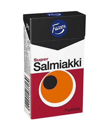 Fazer Super Salmiakki Pastilles