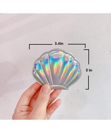ZMGMSMH Seashell Compact Makeup Mirror - 4 Color Shell Girls Mirror for Props - Buy Online on SooperMarket.com