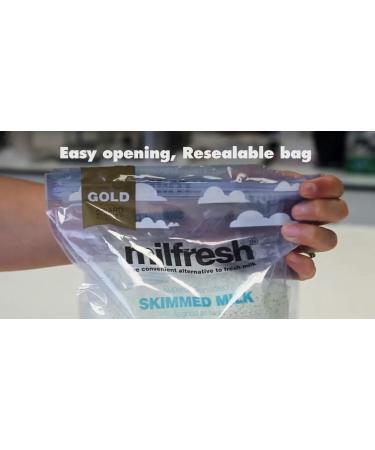 Milfresh Gold Superior Skimmed - Convenient Alternative Fresh Milk | Premium Quality Dairy Product | Easy Dissolve Deliciously Creamy Rich Flavor - Pack of 2 x 500g 500.00 g (Pack of 2) - Buy Online on SooperMarket.com
