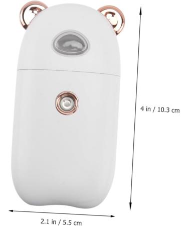 CANIGHT 1pc Beauty Humidifier Handheld Humidifier Portable Humidifiers Electronic Component White - Buy Online on SooperMarket.com
