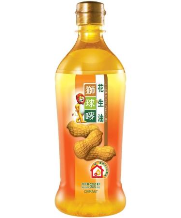 Hong Kong Lion & Globe Peanut Oil (Ideal for Frying Saut ing and Dressings) 600ml by CNMART - Buy Online on SooperMarket.com