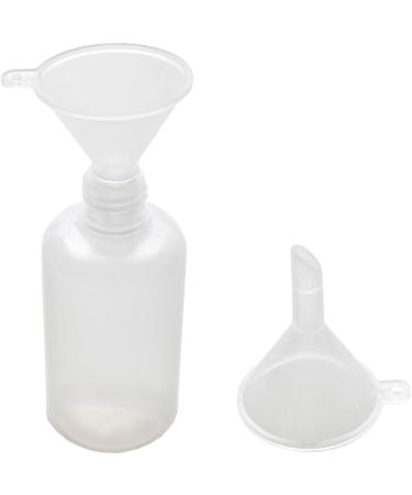 30 Pcs Precision Tip Applicator Bottles Set for DIY Quilling Craft and Acrylic Painting - 1oz Translucent Bottles with Colored Tips and Mini Funnels - Buy Online on SooperMarket.com