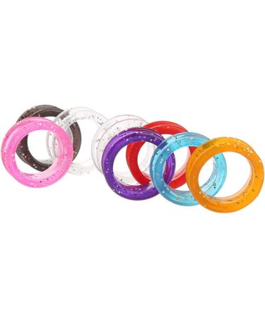 ccHuDE 12 Pcs Barber Hair Shears Scissors Finger Rings Grips Inserts - Grooming Shear Thumb Insert for Pet Shears - Buy Online on SooperMarket.com