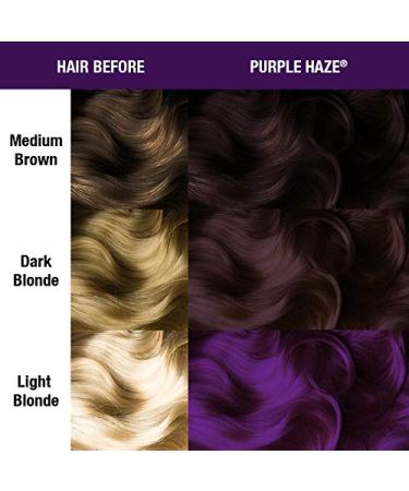 Manic Panic Purple Haze Dark Purple Hair Dye 4oz - Vegan & Ammonia Free - Buy Online on SooperMarket.com