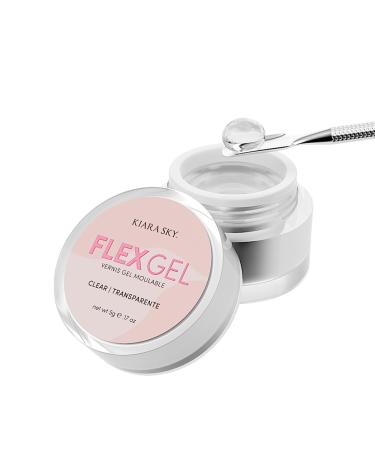 Kiara Sky Flex Gel Clear Transparent Molding Gel for Nail Art