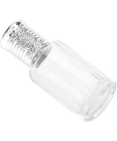 Empty Glass Roller Bottle Refillable Essential Oil Bottles 2pcs Mini Empty Glass Roller Bottle Perfume Essential Oil Bottles 10ml/12ml For Perfume Serum Lotion Aromatherapy Essential Oil(12ML-Silver) - Buy Online on SooperMarket.com