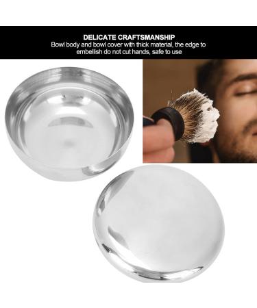 Premium Stainless Steel Razor Shell & Soap Cup for Men's Beard Care - Ideal Beard Rasi Bowl - Buy Online on SooperMarket.com