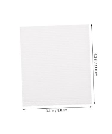 Healeved 8pcs Cotton Pad Eye Cleaning Wipes - Baby Wipes Facial Washing Pads Cosmetic Accessories - 11x10cm White - International Shipping Available - Buy Online on SooperMarket.com