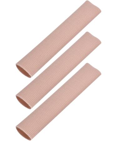 Healeved 15pcs Gel Toe Separators with Pressure Relief - Breathable Fabric Sleeves for Hammertoes, Bunions, and Toe Spreading - Pink (15X2.5X2.5CM) - Buy Online on SooperMarket.com