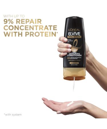 Restore Damaged Hair with L'Oreal Elvive Total Repair 5 Conditioner - 28 Fl Oz - Buy Online on SooperMarket.com