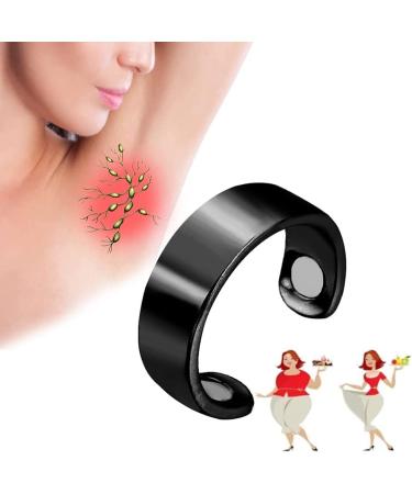 Cricia Lymphdrainage Magne Ring - 2-Pack Slimming Magnet Ring for Weight Loss | Elegant Magnetic Open Rings for Men & Women - International Shipping - Buy Online on SooperMarket.com