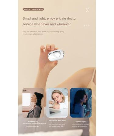 Geuxe Smart Sleep Aid Device Therapy Micro-Current Relieve Anxiety Depression Fast Sleep Instrument ABS+Stainless Steel - Buy Online on SooperMarket.com