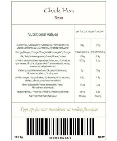 Organic Chick Peas Whole Quality - Garbanzo Beans - Chickpeas - Buy Online on SooperMarket.com