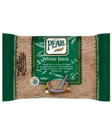 White Pearl Whole (Cumin) Jeera - 400g