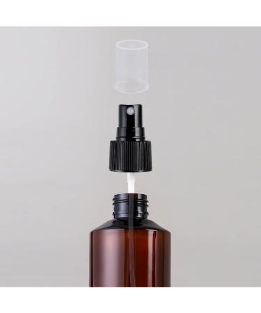 TIANZD 6 Pieces Empty 150 ml Brown PET Plastic Fine Mist Pump Spray Bottles with Black Sprayer for Cosmetic Perfume Water Travel Portable Containers Refillable 1x Funnel 150ml - Buy Online on SooperMarket.com