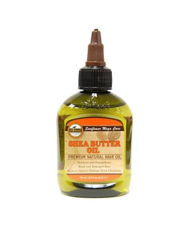 Difeel Premium Natural Hair Oil - Shea Butter 2.5 ounce