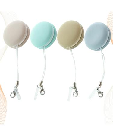 STOBOK 12 pcs Macaron Mobile Phone Screen Wipe Phone Screen Cleaner Macaron Shape Smartphone Cleaning Wipes Macaron Portable Keychain Charm for Mobile Computer Electronic Devices Phone Screen Cleaner - Buy Online on SooperMarket.com