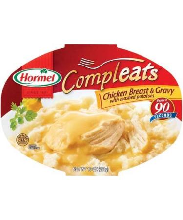 Hormel Homestyle Compleats Chicken Breast & Mashed Potatoes 10 oz (Pack of 6)