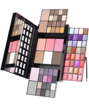 Beavorty 2pcs 74 Eyeshadow Palette Lip Gloss Blush set makeup Glitter 18*11cmx2pcs Picture 1x2pcs - Buy Online on SooperMarket.com