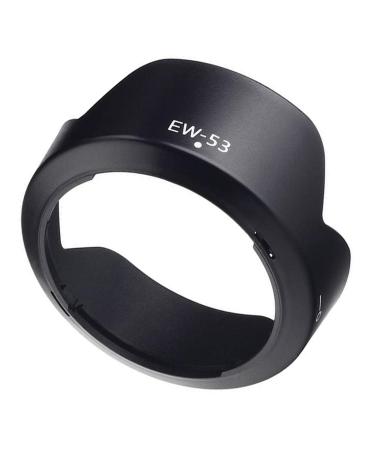 EOS M50 Lens Hoo for Canon EF-M 15-45mm f/3.5-6.3 is STM on M200 M50 M6 Mark ii,EOS R10 RF-S 18-45mm F4.5-6.3 is STM, EW-53 Digital Tulip Flower 49mm Lens Hood