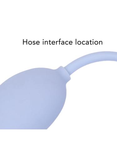 Flexible Silicone Enema Bulb with Hose - Easy to Clean Portable & User-Friendly | Ideal for Individual Care - Buy Online on SooperMarket.com