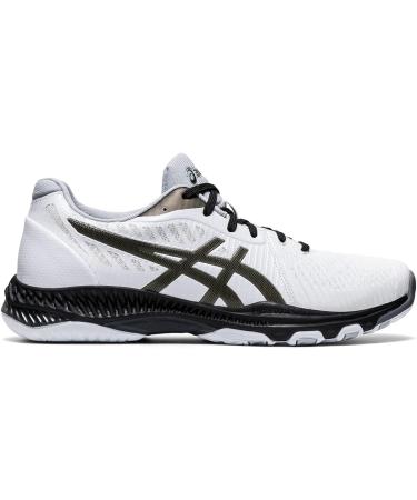ASICS Men's Netburner Ballistic FlyteFoam 2 Volleyball Shoes 11.5 - White/Gunmetal - Buy Online on SooperMarket.com
