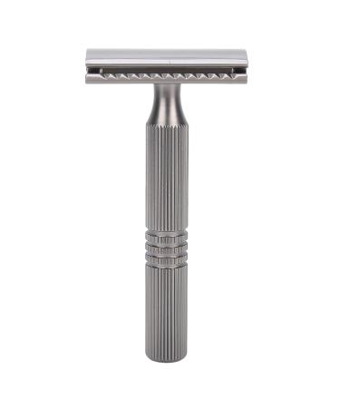 Buy Professional Men's Alloy Retro Razor | Classic Portable Ergonomic Safety Razor - Washable & Blade-Free - Buy Online on SooperMarket.com