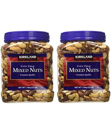 Kirkland Signature ffWYvN Fancy Mixed Nuts, 40 Ounce (2 Pack)