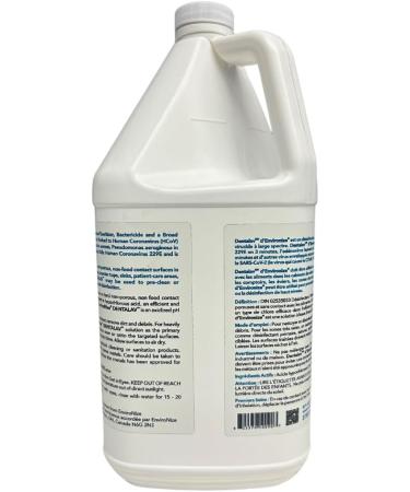 DENTALAV Hospital Grade Dental Cleaner & Disinfectant - Made of Hypochlorous Acid - Deodorizer for Use on All Clinical Surfaces - Multipurpose Surface Cleaner for Floor Furniture & Bathroom - 3785ml - Buy Online on SooperMarket.com