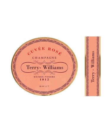 Champagne Label Personalised 4" wide & 1.2" x 4.4". Edible Icing sheet Cake Topper