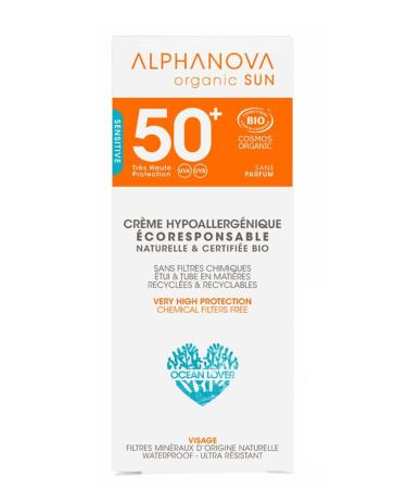 Alphanova Sun SPF50+ Fragrance-Free 50g