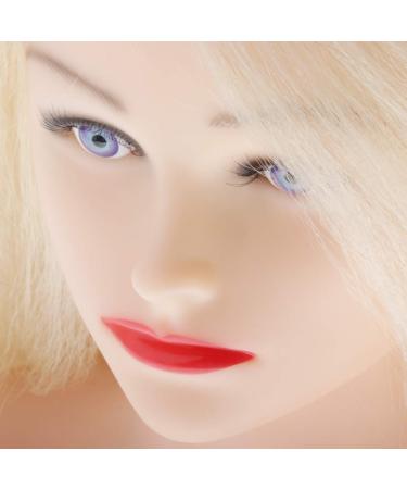Human Hair Braiding Display Doll with Jewelry - Perfect Toy Model for Kids | Beige - Buy Online on SooperMarket.com
