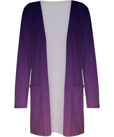 Long Shirt Outerwear Top Thin Warm Knitted Coat Women's Blouse V-Neck Shirt Tunic Long Women's Tunic Women's Shirt Casual Checked Shirt Women's Winter Chunky Knit Jacket H-purple. XXL - Buy Online on SooperMarket.com