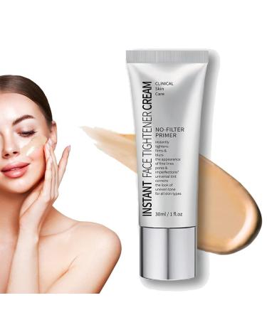 Face Tightener No-Filter Primer New Instant Face Tightener No-Filter Primer Skin Tightener Primer Face Makeup instant face tightener cream for Face Before Makeup (1pcs)