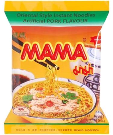 MAMA Instant Noodles Ramen Thai Cuisine Exploration Bundle by Starry Mart (8 Packs with 5 Different Flavours) - Buy Online on SooperMarket.com