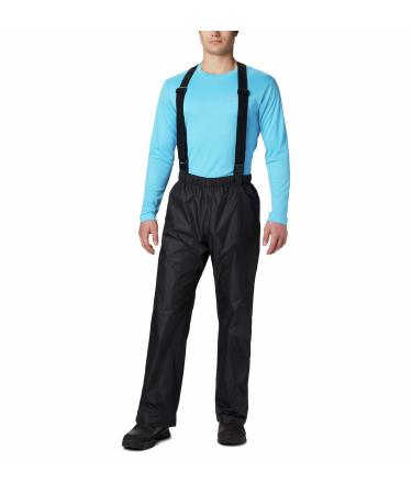 Columbia Men's PFG Storm Bib Pant Large x 32 L Black