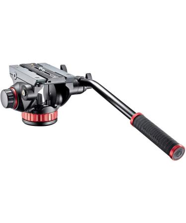 Manfrotto MVH502AH Video Head for Compact and DSLR Cameras - Ideal for Filming, Videography, Vlogging, and Live Streaming - Buy Online on SooperMarket.com