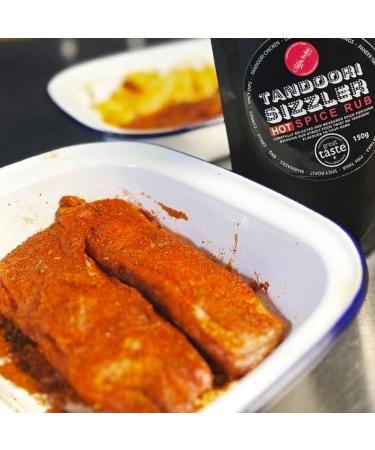 Cheeky Indian Tandoori Sizzler Hot Rub Seasoning Mix - 100% Natural & Organic 150g - Buy Online on SooperMarket.com