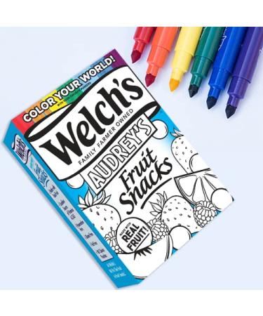 Custom Welch's Fruit Snacks Box - Gluten Free Mixed Fruit 0.9 oz Individual Bags (40 Pack) - Buy Online on SooperMarket.com
