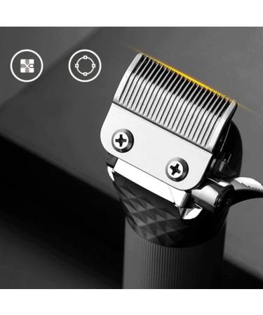 BLASHRD Professional Hair Trimmer Men Rechargeable Hair Trimmer Metal Liquid Crystal Digital Display HairTrimmer Silver - Buy Online on SooperMarket.com