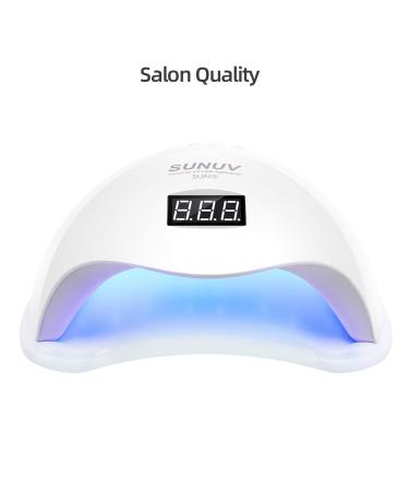 Shop 36W LED UV Nail Lamp - SUNUV Smart 2.0 for Gel Polish Timer & LCD Screen | Perfect Valentine Gift for Women & Couples - Buy Online on SooperMarket.com