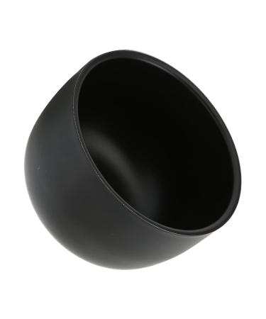 Premium Black Stainless Steel Shaving Soap Bowl with Lid - Ideal Men's Foam Cup for Slick Lather & Perfect Father's Day Gifts - Buy Online on SooperMarket.com