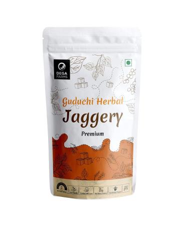 DEGA FARMS Premium Guduchi Herbal Jaggery - 200GM | Made with 100% Pure Organic & Natural Ingredients - Sedex Certified