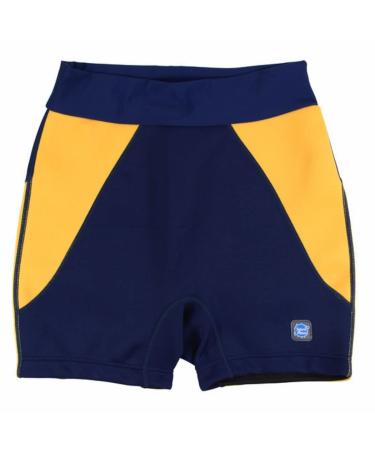 Splash About Toddler Jammers Leak Proof Swim Shorts 3 Years Navy & Yellow