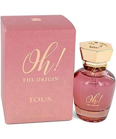 TOUS Oh The Origin By Eau De Parfum Spray For Women 3.4 Ounce Multi Floral Fresh Lemon Vanilla 3.4 Ounce (Pack of 1)