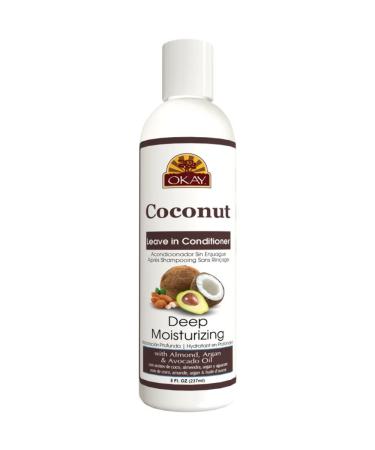 Okay Pure Naturals Deep Moisturizing Leave in Conditioner Coconut 8 fl oz (237 ml)