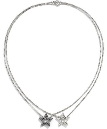 Oralgo's Vintage Star Trailer Chain Necklace - Unisex Cool Jewelry for Everyday Wear - Buy Online on SooperMarket.com