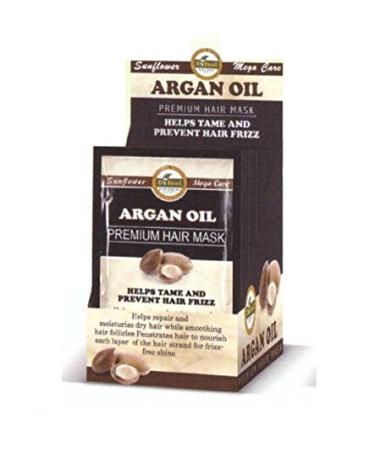 Difeel Premium Deep Conditioning Hair Mask with Argan Oil 1.75 Ounce (6-Pack)