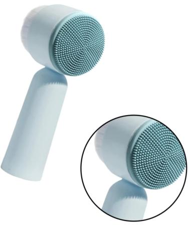 minkissy Cleanser Cleansing Brush face Pore Cleanser Brush for deep Cleaning face Cleaning face Cleanser Facial Brush Handheld Brush Bristles Bristle Brush Brush Blue 5.5X12.5cm - Buy Online on SooperMarket.com