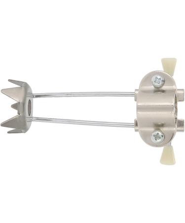 BORDSTRACT Stainless Steel 5-Prong Cane Tip Ice Grip Attachment - Anti-slip Safety Accessory for Walking Canes, Trekking Poles, and Crutches - Buy Online on SooperMarket.com